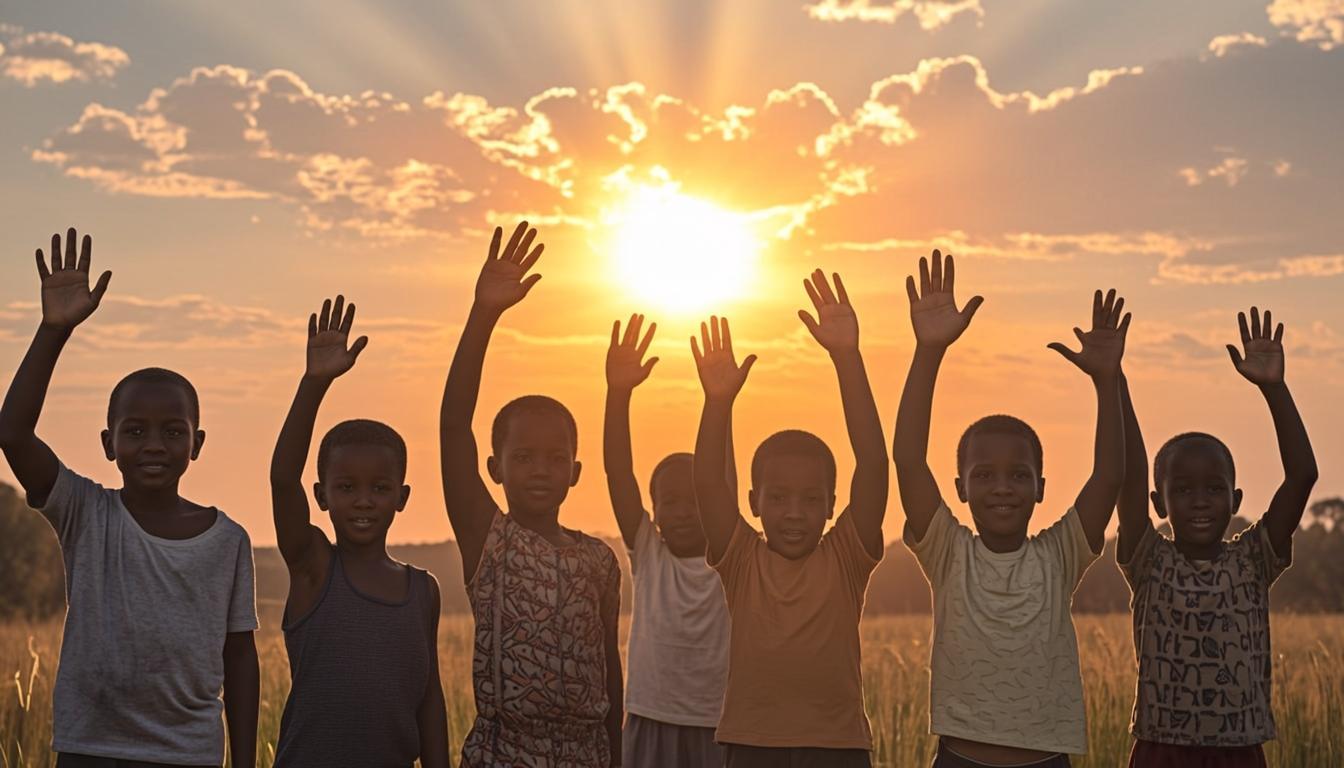 Enfants congolais — espoir et droits
